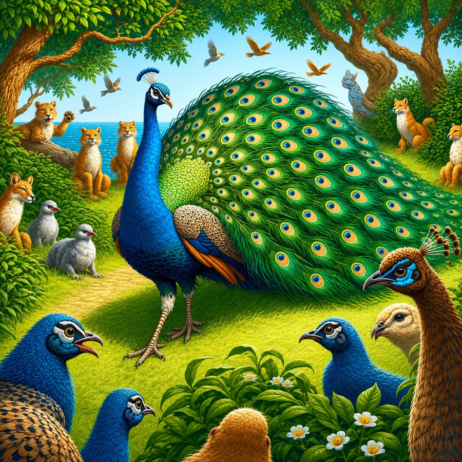 peacock jokes