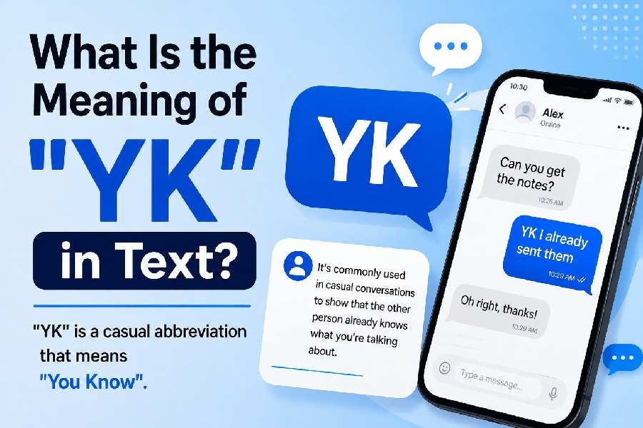 What Is the Meaning of "YK" in Text?