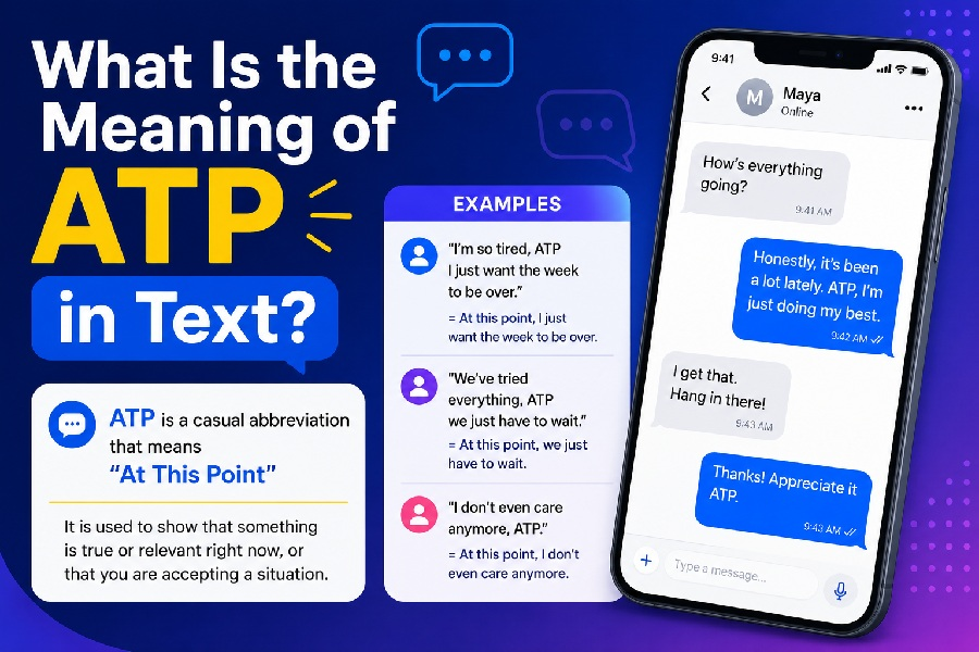 What Is the Meaning of ATP in Text?